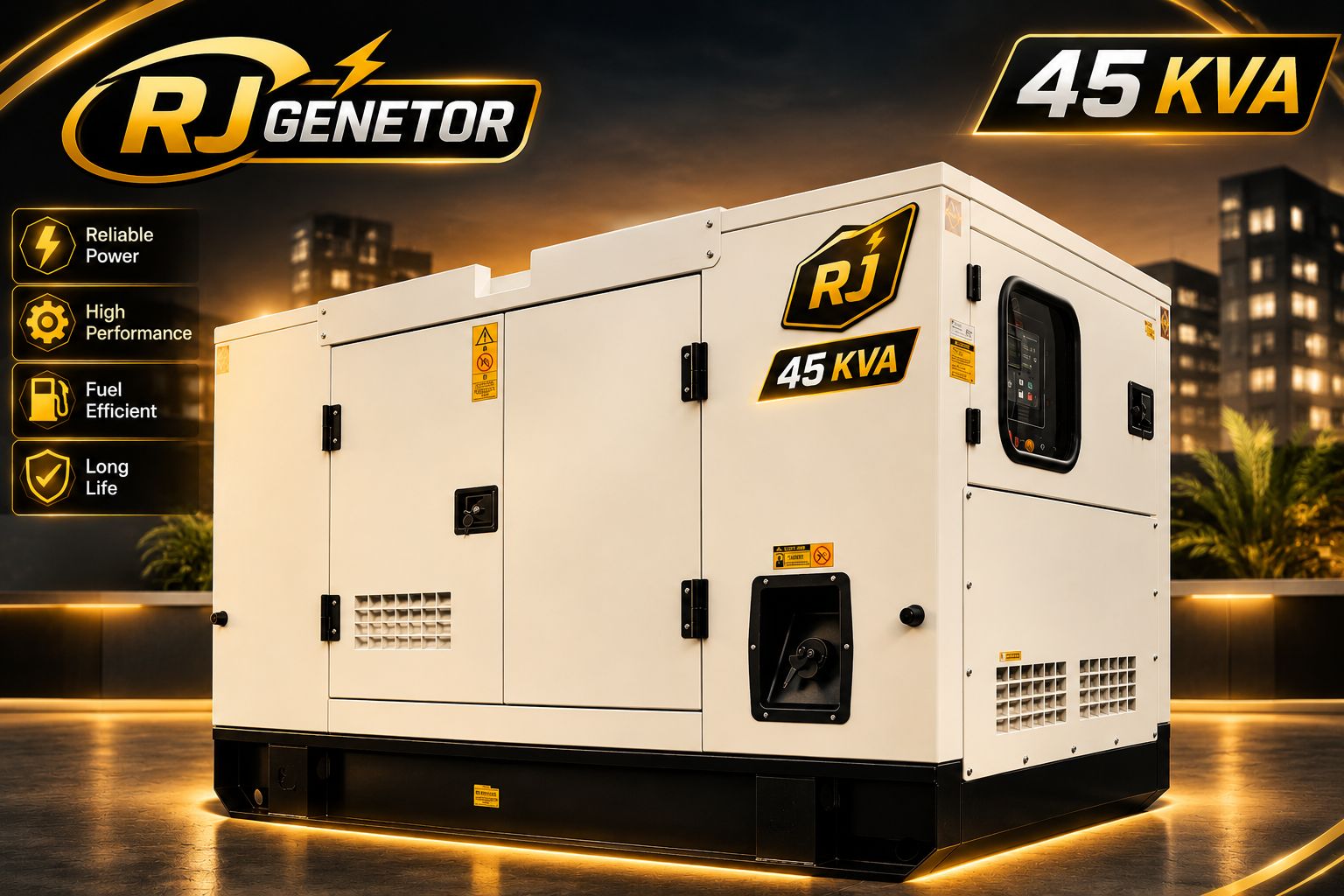 45 kVA Portable Generator